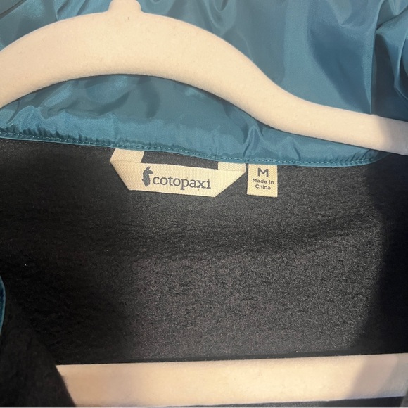 NWOT Cotopaxi Womens Blue Black and Teal Teca Fleece Full Zip Jacket Outdoorsy M - Picture 6 of 13